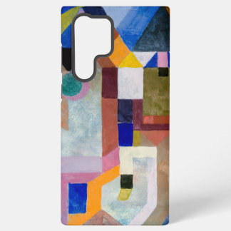 Funda Para Samsung Galaxy S22 Ultra Teléfono "Arquitectura colorida de Paul Klee (1917