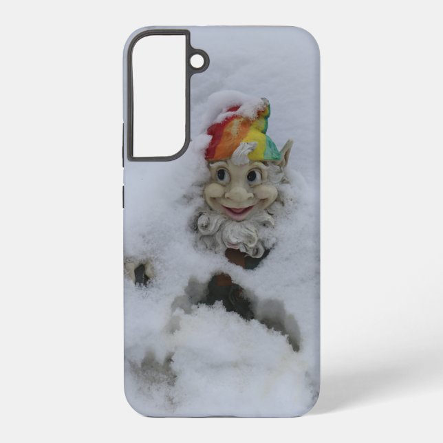 Funda Para Samsung Galaxy Teléfono Gnome (Reverso )