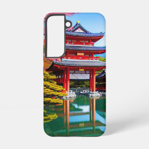 Funda Para Samsung Galaxy S22 Templo japonés 