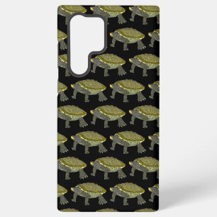 Funda Para Samsung Galaxy S22 Ultra Terrapin (patrón negro) - Funda Samsung