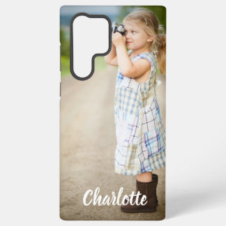 Funda Para Samsung Galaxy S22 Ultra Texto de Foto Personalizado