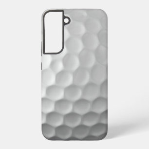 Funda Para Samsung Galaxy S22+ Textura de Bola de Golf Blanca con Hoyuelos