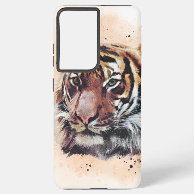 Funda Para Samsung Galaxy The Tiger (Reverso )