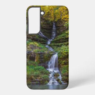 Funda Para Samsung Galaxy S22+ Thunder Falls Painterly Samsung Estuche para teléf