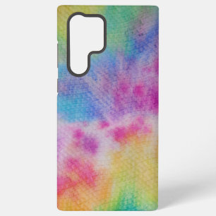 Funda Para Samsung Galaxy S22 Ultra Tie Dye Arcoíris