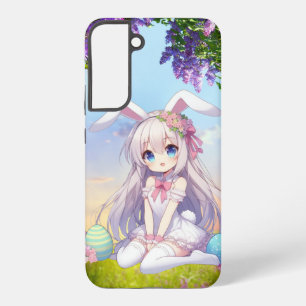 Funda Para Samsung Galaxy S22+ tierno, anime la primavera/Pascua