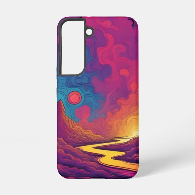 Funda Para Samsung Galaxy Tierras Alienígenas (Reverso )