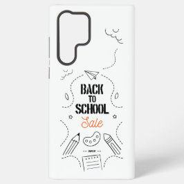 Funda Para Samsung Galaxy S22 Ultra Tipografía de Regreso a Clases