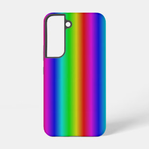 Funda Para Samsung Galaxy S22 Tiras arco iris - Patrón