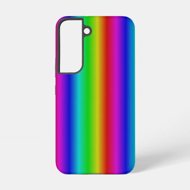 Funda Para Samsung Galaxy Tiras arco iris - Patrón (Reverso )