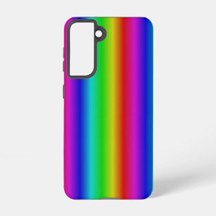 Funda Para Samsung Galaxy S21 Tiras arco iris - Patrón