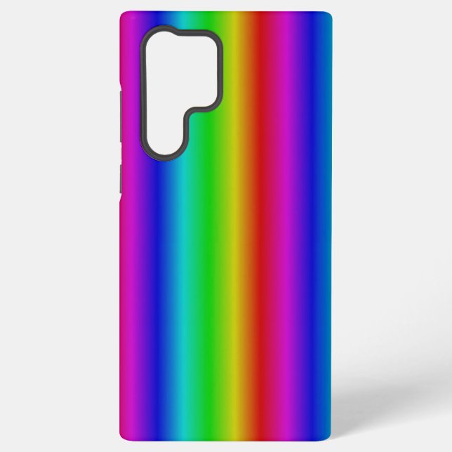 Funda Para Samsung Galaxy Tiras arco iris - Patrón (Reverso )