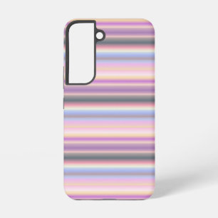 Funda Para Samsung Galaxy S22 Tiras de arcoiris Pastel - Patrón