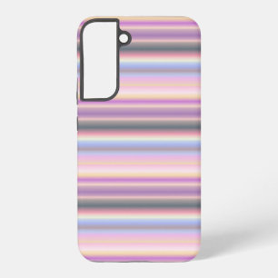Funda Para Samsung Galaxy S22+ Tiras de arcoiris Pastel - Patrón