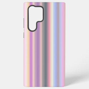Funda Para Samsung Galaxy S22 Ultra Tiras de arcoiris Pastel - Patrón