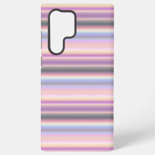 Funda Para Samsung Galaxy S22 Ultra Tiras de arcoiris Pastel - Patrón