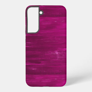 Funda Para Samsung Galaxy S22+ Tiras de textura de madera rosa samsung galaxy fun