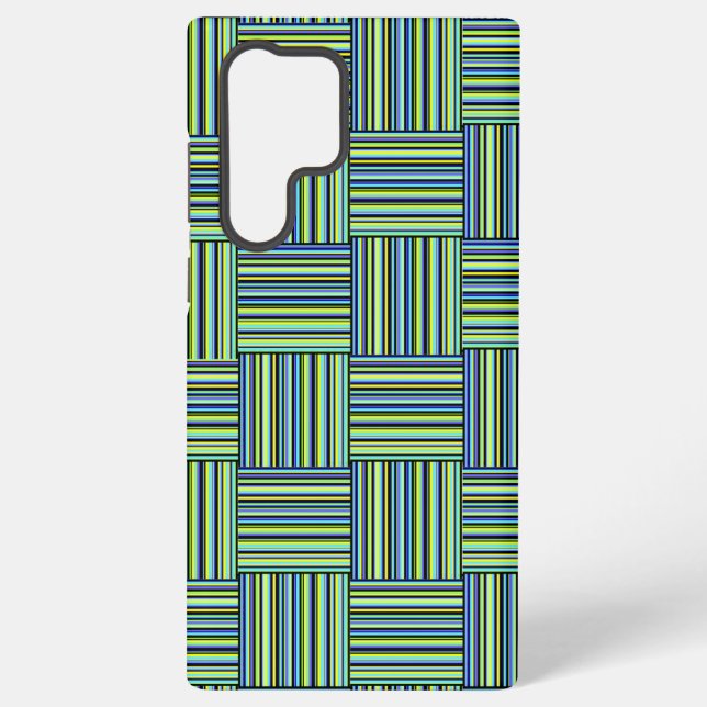 Funda Para Samsung Galaxy Tiras tejidas (Reverso )