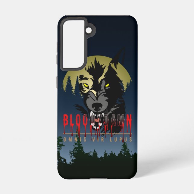 Funda Para Samsung Galaxy Todo hombre es Lobo (Reverso )