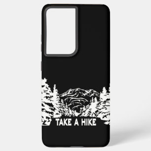 Funda Para Samsung Galaxy S21+ Toma una cita de Hike en el paisaje de montaña mon