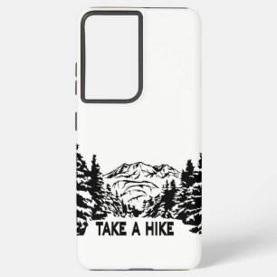 Funda Para Samsung Galaxy S21 Ultra Toma una cita de Hike en el paisaje de montaña mon