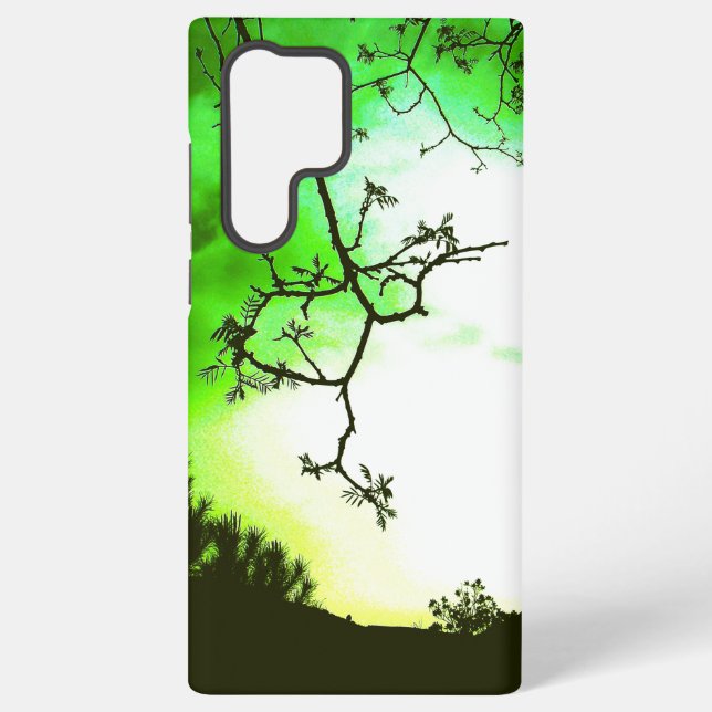 Funda Para Samsung Galaxy tonos ecológicos de samsung galaxy S22ultra funda (Reverso )