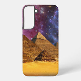 Funda Para Samsung Galaxy S22+ tormenta cósmica sobre egipto