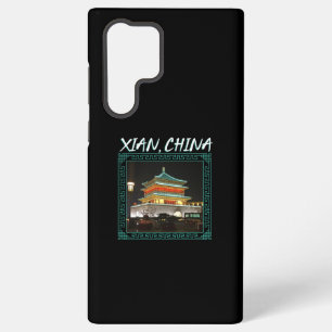 Funda Para Samsung Galaxy S22 Ultra Torre de la Campana Antigua de Xian, China