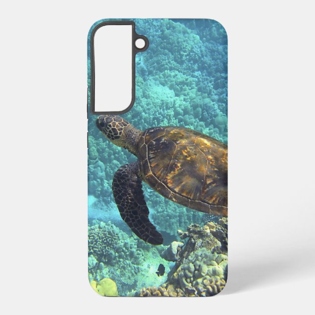 Funda Para Samsung Galaxy tortuga en el mar (Reverso )