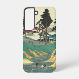 Funda Para Samsung Galaxy S22 Totsuka, Japón: Impresión Vintage Ukiyo-e en Xilog