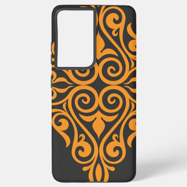 Funda Para Samsung Galaxy Traditional Tattoo Art Inspired Design (Reverso )