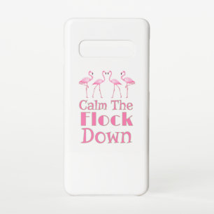 Funda Para Samsung Galaxy S10 Tranquilo, Flamingo Desagradable