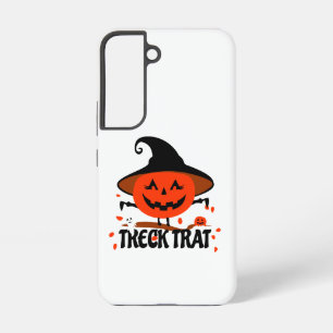 Funda Para Samsung Galaxy S22 Treck Trat Pumpkin Sonriente