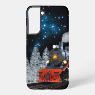 Funda Para Samsung Galaxy S22+ Tren/Invierno/Navidades