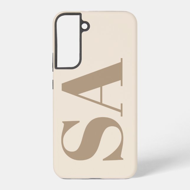 Funda Para Samsung Galaxy trendy Antique White with Monogram Case-Mate (Reverso )