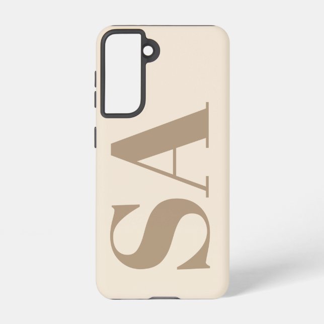 Funda Para Samsung Galaxy trendy Antique White with Monogram Case-Mate (Reverso )