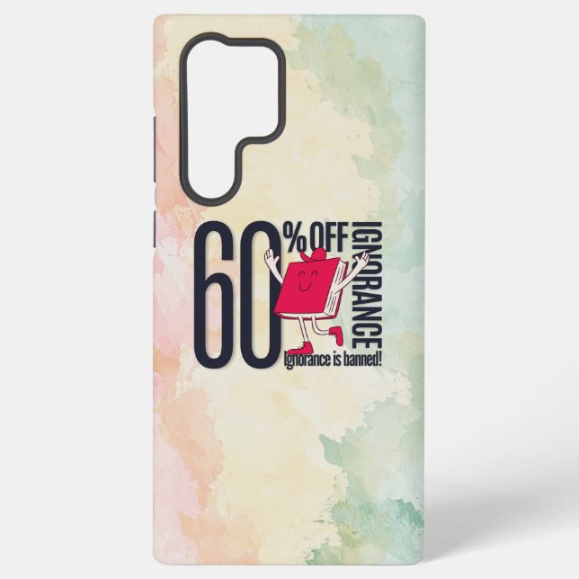 Funda Para Samsung Galaxy Trendy Dark Paper Texture Whimsical Book (Reverso )