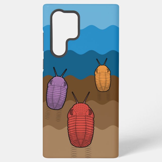 Funda Para Samsung Galaxy Tres viajes trilobitas - Paleontología (Reverso )