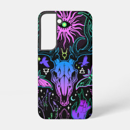 Funda Para Samsung Galaxy S22 Trippy Deer Skull