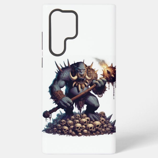 Funda Para Samsung Galaxy Troll with Mace (Reverso )