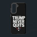 Funda Para Samsung Galaxy S21 Trump nunca renuncia al voto patriótico Trump 2024<br><div class="desc">Trump nunca renuncia al voto patriótico Trump 2024</div>
