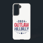 Funda Para Samsung Galaxy S21 Trump Vance 2024 declara ilegal la bandera estadou<br><div class="desc">Trump Vance 2024 declara ilegal la bandera estadounidense de Hillbilly</div>