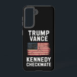 Funda Para Samsung Galaxy S21 Trump Vance 2024 Trump Vance Kennedy Checkmate<br><div class="desc">Trump Vance 2024 Trump Vance Kennedy Checkmate</div>
