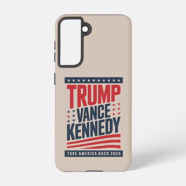 Funda Para Samsung Galaxy Trump Vance Kennedy retrocede a Estados Unidos 202 (Reverso )
