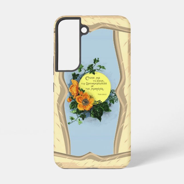 Funda Para Samsung Galaxy Tu Amable Bondad En La Mañana (Reverso )