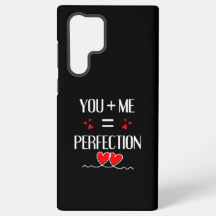 Funda Para Samsung Galaxy S22 Ultra Tú + Yo = Perfección - Diseño de Pareja Adorable