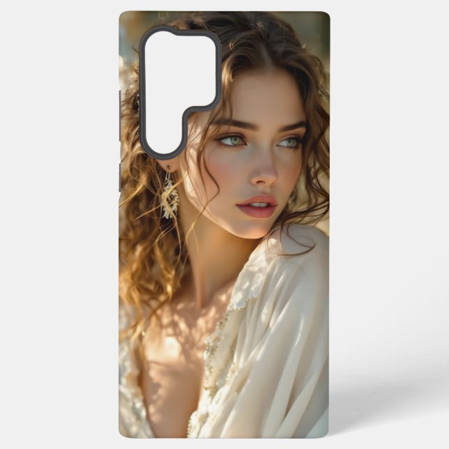 Funda Para Samsung Galaxy Tuilight Guardian - Angel of Gilded Wings (Reverso )