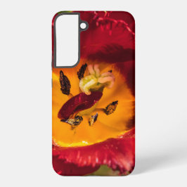 Funda Para Samsung Galaxy S22+ Tulip rojo