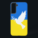 Funda Para Samsung Galaxy S22  Ucrania Bandera unidad de paz<br><div class="desc">Bandera de Ucrania - Paloma de paz - Libertad - Apoyo a la paz - Solidaridad - Bandera ucraniana - Fuertes juntos - ¡Victoria de la libertad! Hagamos del mundo un lugar mejor - ¡todos juntos! Un mundo mejor comienza - depende - ¡los necesita también! Puede transferir a más de...</div>