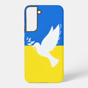 Funda Para Samsung Galaxy S22+ Ucrania Bandera unidad de paz